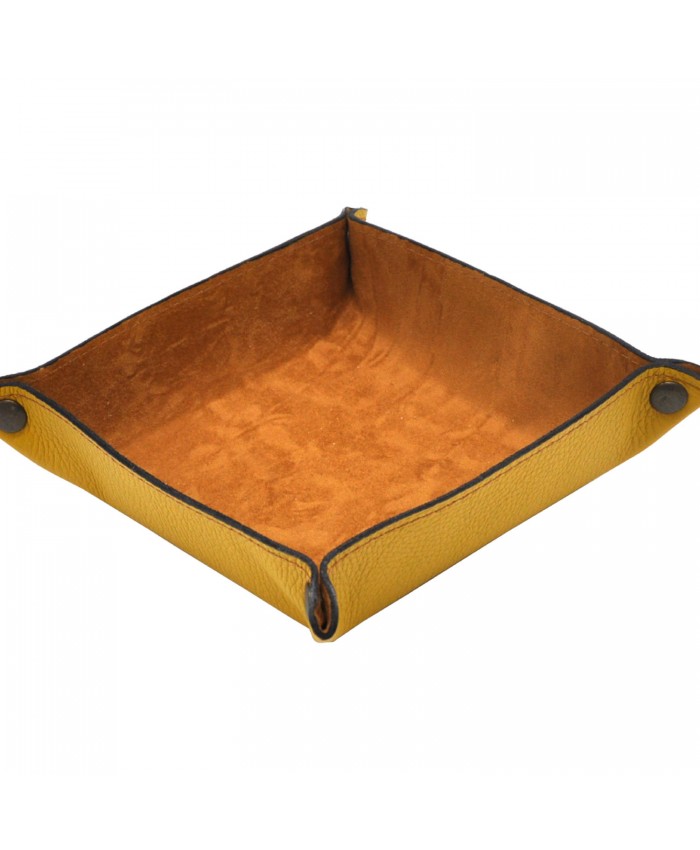 Large Leather Catchall Tray